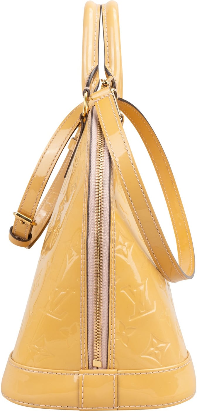 Louis Vuitton Monogram Vernis Alma PM Handbag