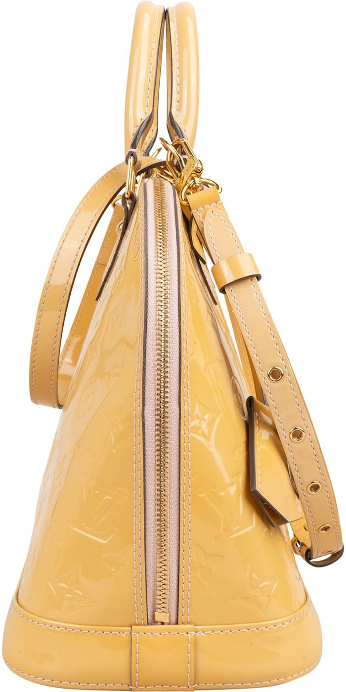 Louis Vuitton Monogram Vernis Alma PM Handbag