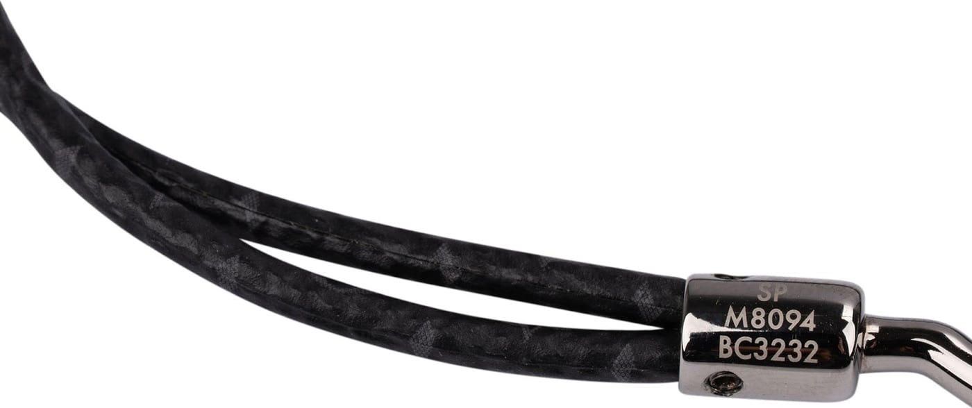 Louis Vuitton Monogram Eclipse Canvas Pin Double Tour Bracelet M8094