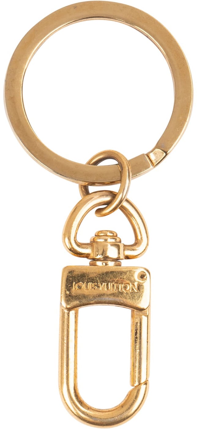 Louis Vuitton Golden Key Ring Bag Charm Pendant Pochette Extension