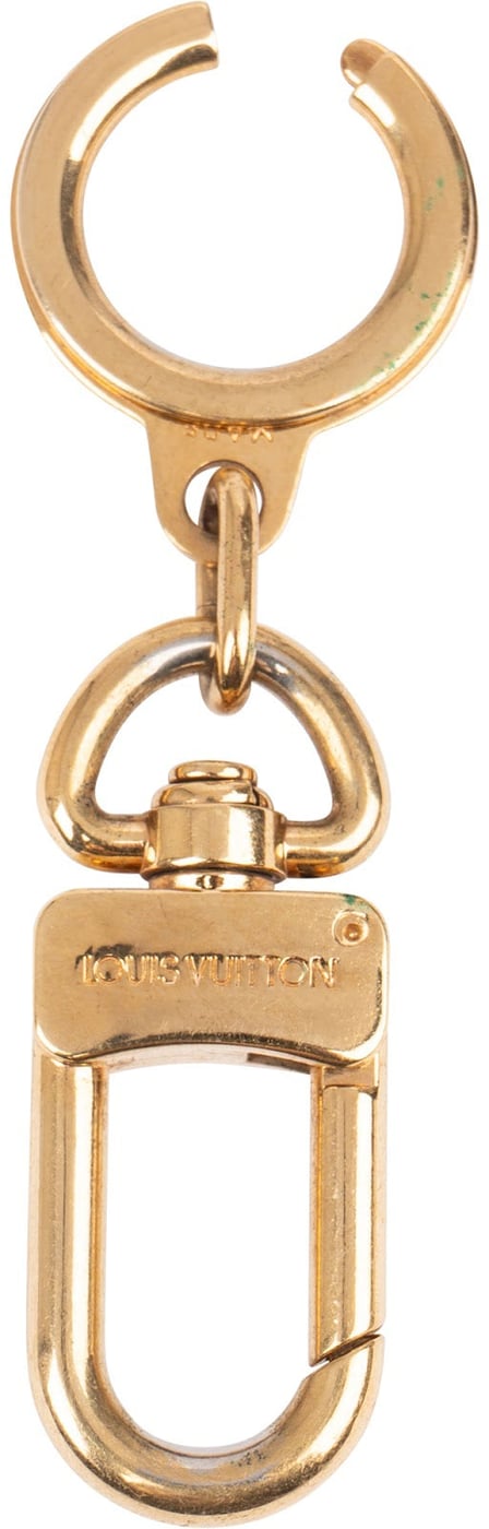 Louis Vuitton Golden Key Ring Bag Charm Pendant Pochette Extension