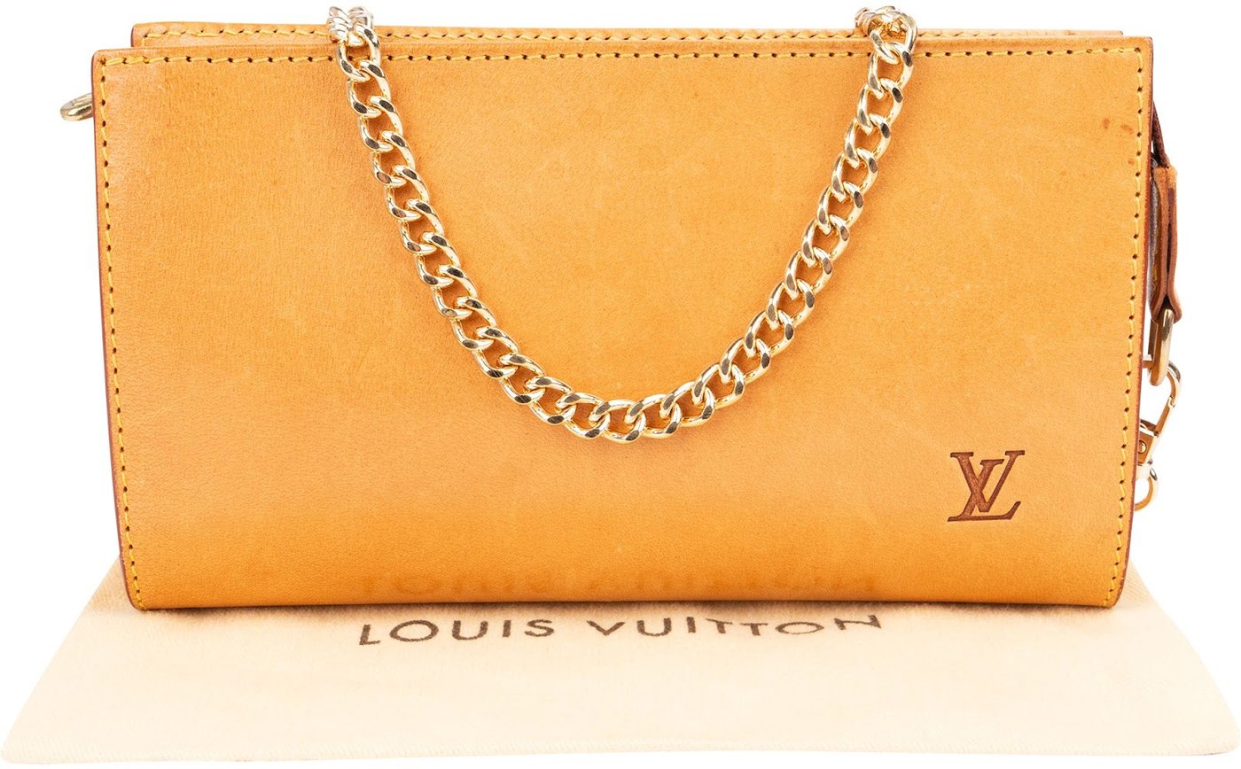 Louis Vuitton Vachetta Leather Mini Pochette Accessoires Shoulder Bag