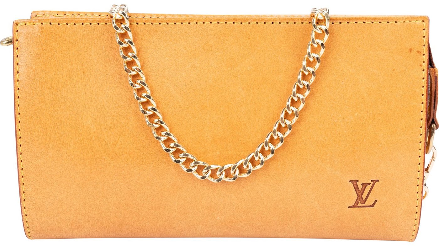Louis Vuitton Vachetta Leather Mini Pochette Accessoires Shoulder Bag