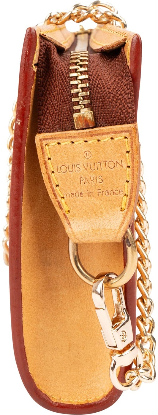 Louis Vuitton Vachetta Leather Mini Pochette Accessoires Shoulder Bag
