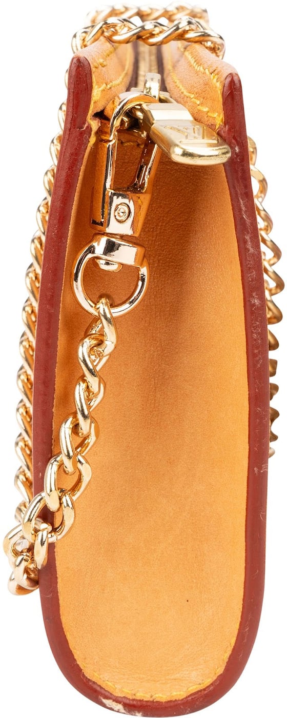 Louis Vuitton Vachetta Leather Mini Pochette Accessoires Shoulder Bag