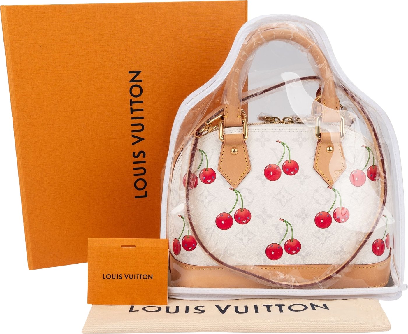 Louis Vuitton Monogram Takashi Murakami Cherry Canvas Alma BB Cerises Handbag