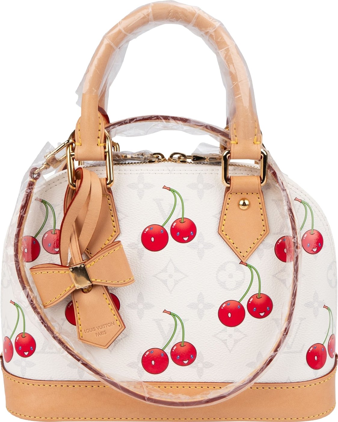 Louis Vuitton Monogram Takashi Murakami Cherry Canvas Alma BB Cerises Handbag