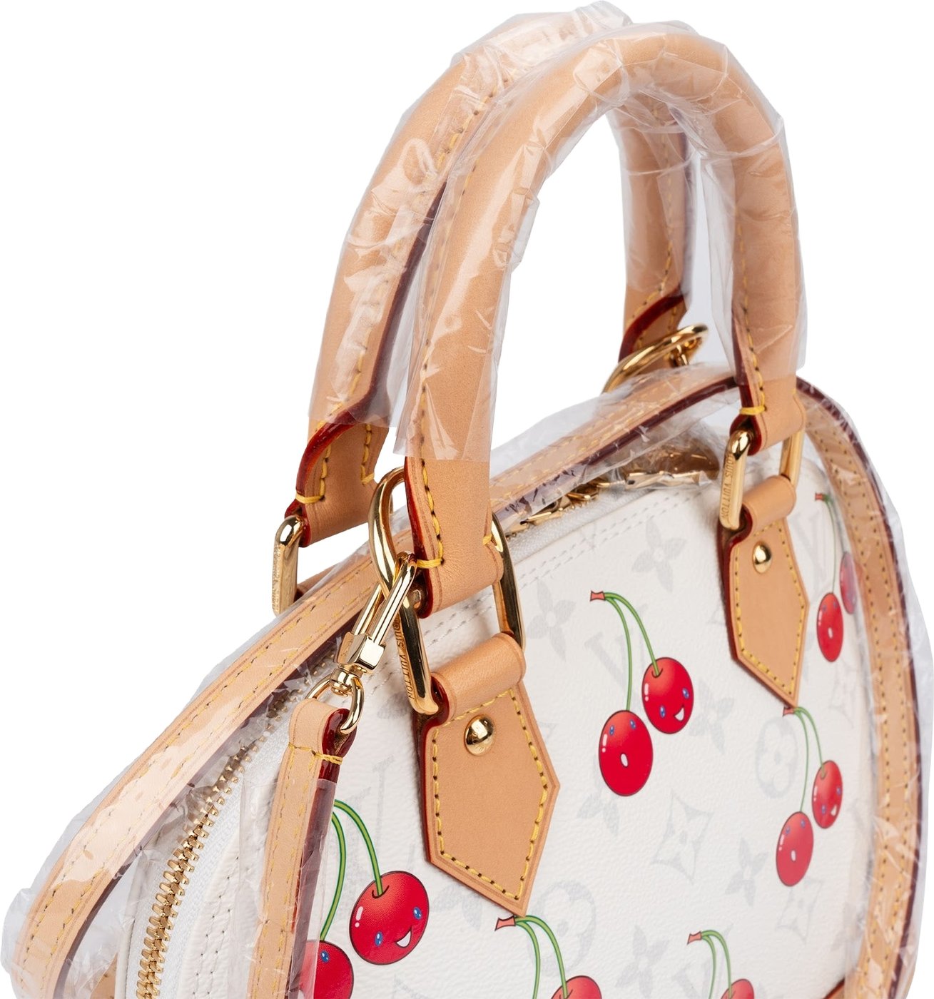 Louis Vuitton Monogram Takashi Murakami Cherry Canvas Alma BB Cerises Handbag