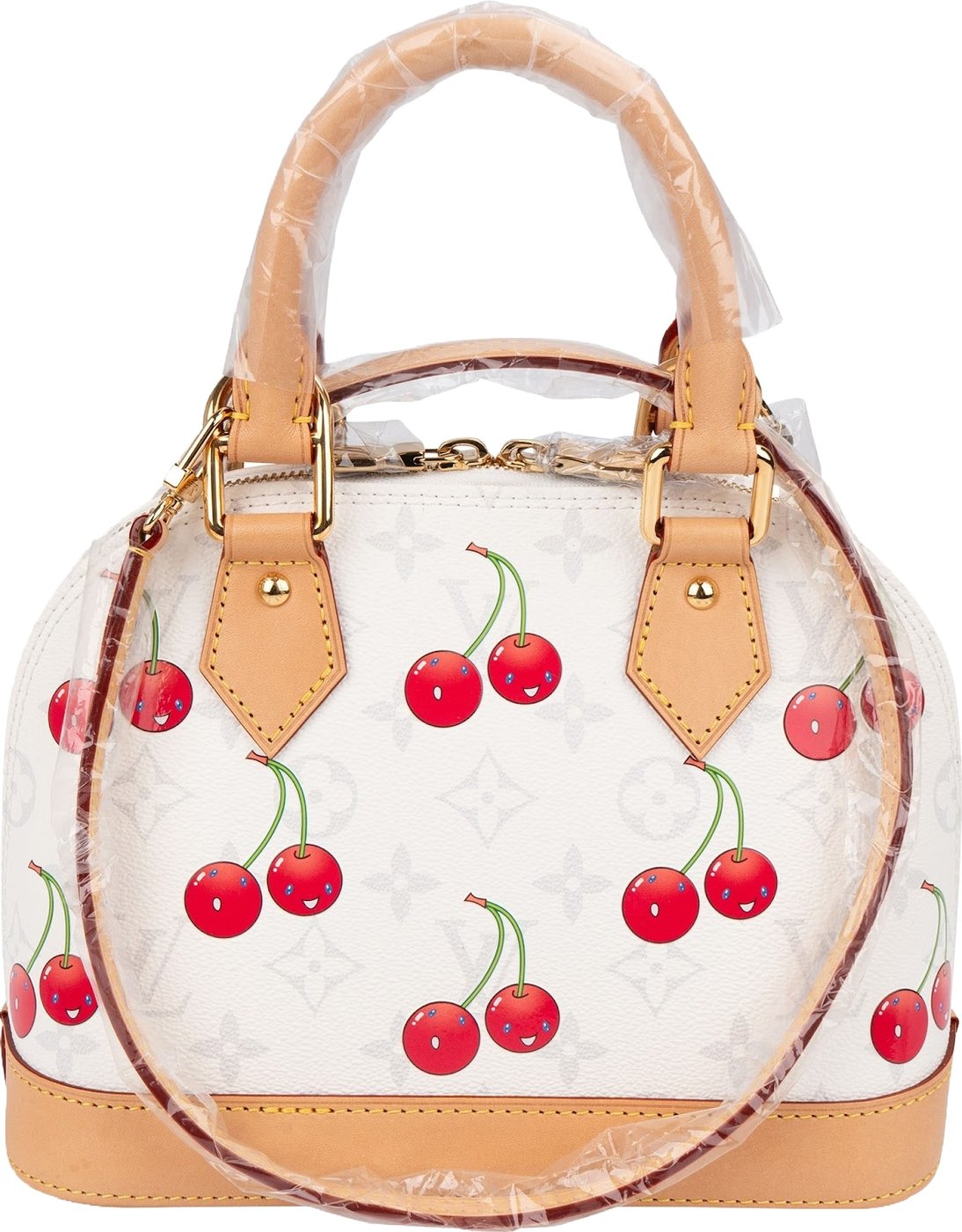 Louis Vuitton Monogram Takashi Murakami Cherry Canvas Alma BB Cerises Handbag