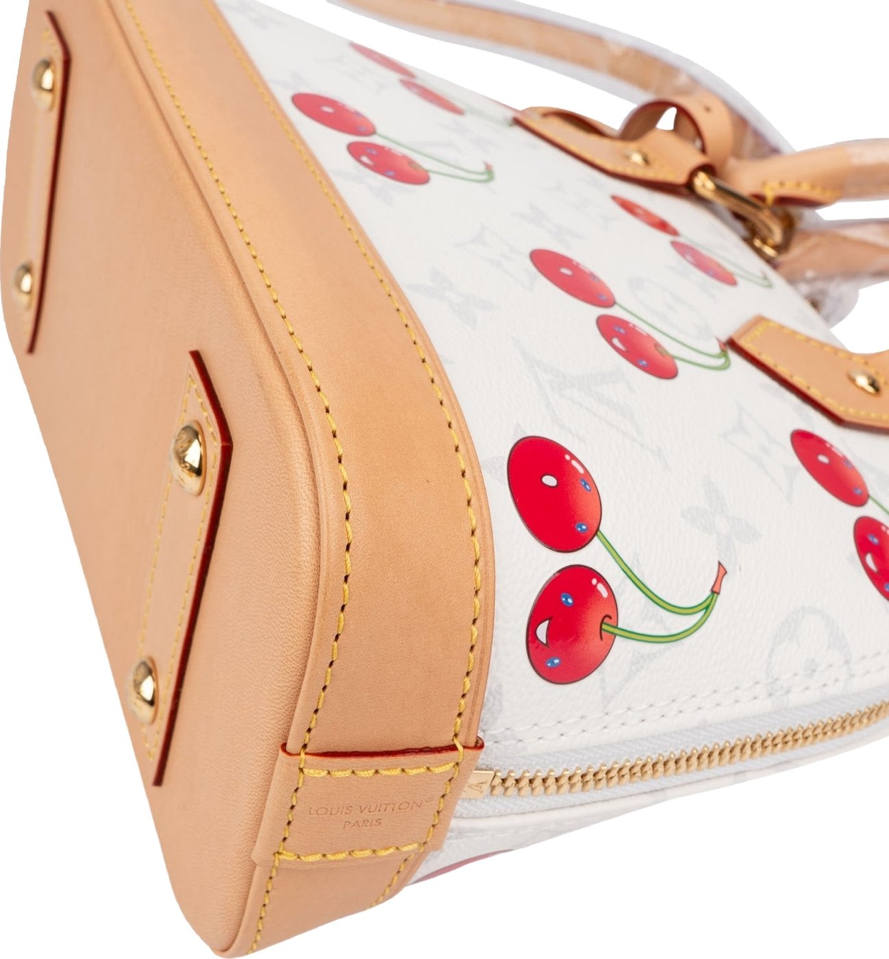 Louis Vuitton Monogram Takashi Murakami Cherry Canvas Alma BB Cerises Handbag