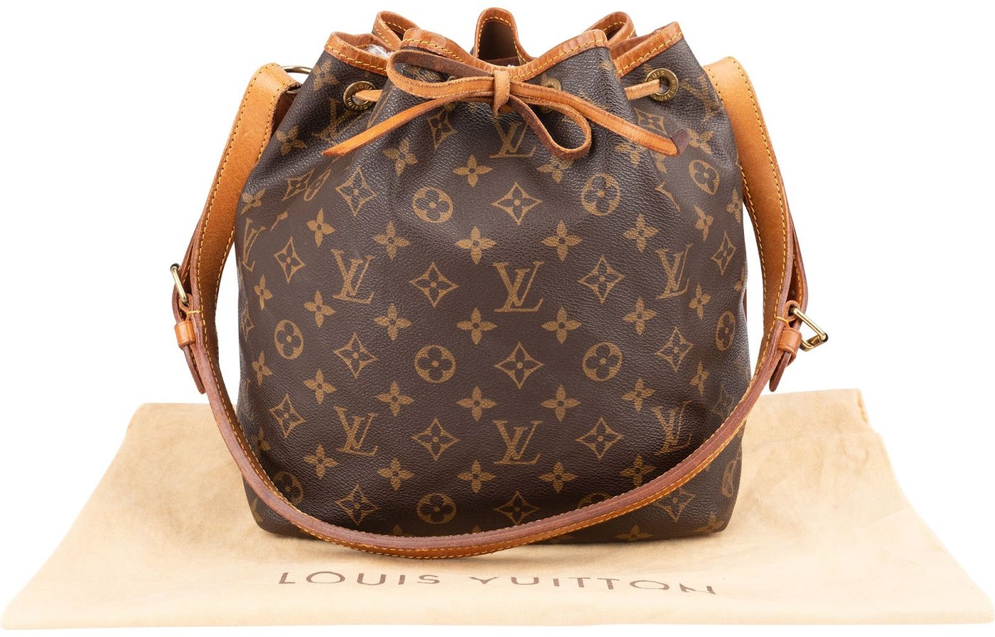 Louis Vuitton Monogram Canvas Sac Noé Petit Shoulder Bag