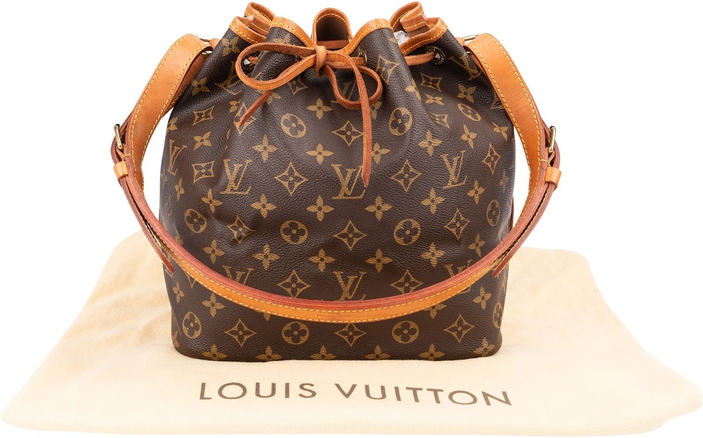 Louis Vuitton Monogram Canvas Sac Noé Petit Shoulder Bag