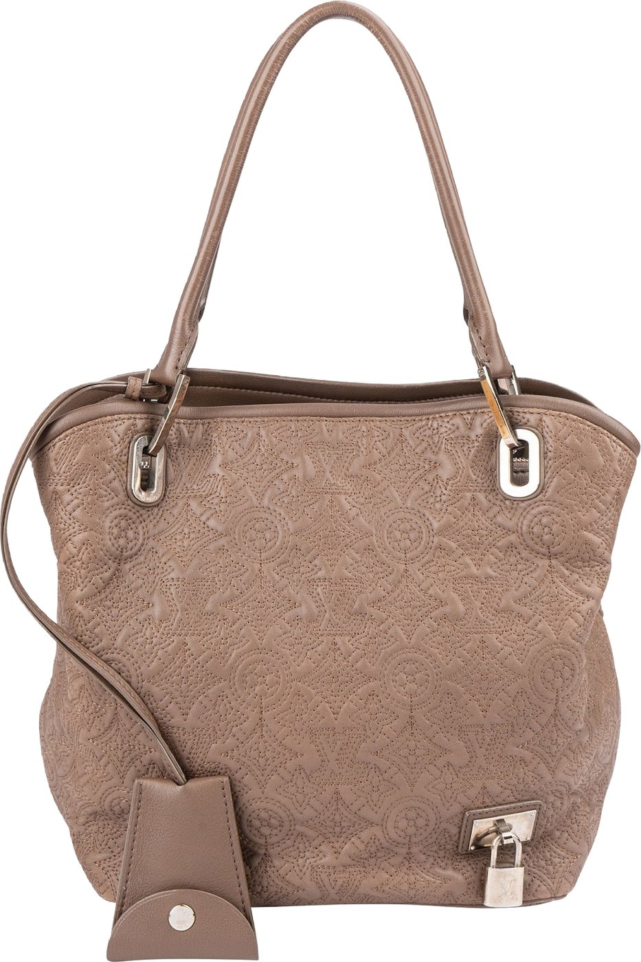 Louis Vuitton Lambskin Fumee Monogram Antheia Lilia Handbag