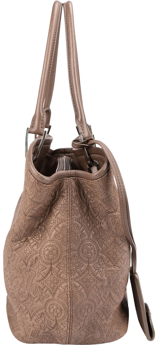 Louis Vuitton Lambskin Fumee Monogram Antheia Lilia Handbag