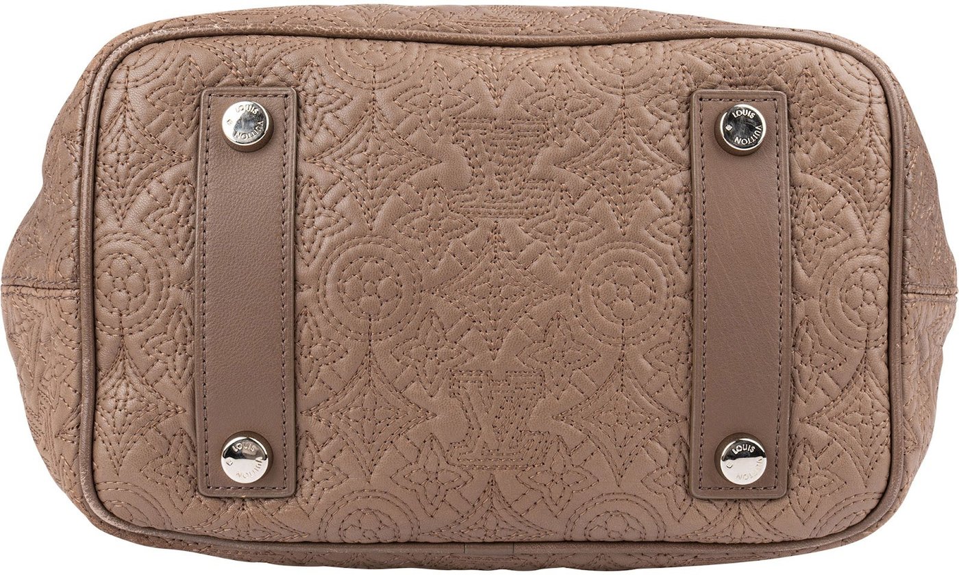 Louis Vuitton Lambskin Fumee Monogram Antheia Lilia Handbag