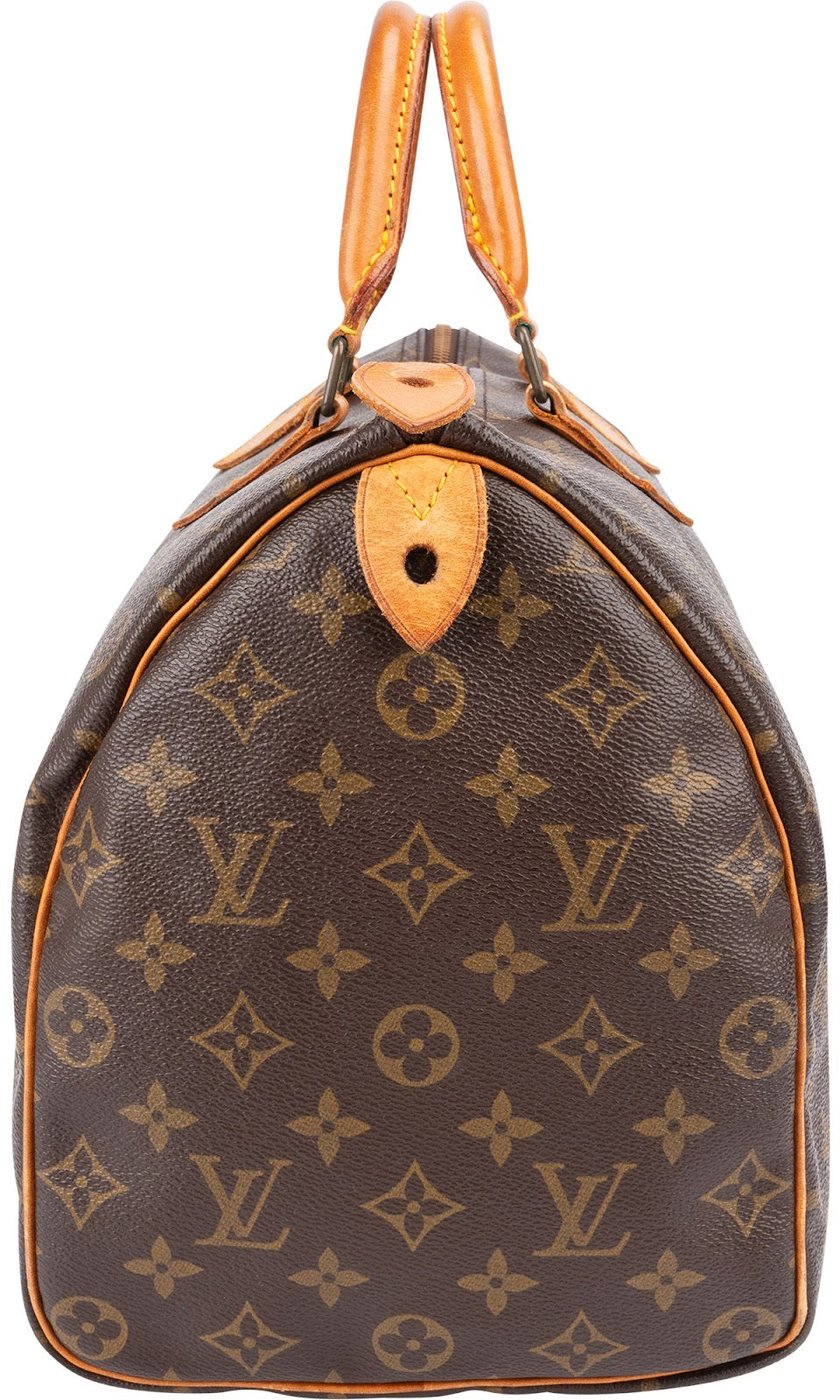 Louis Vuitton Monogram Canvas Speedy 35 Handbag