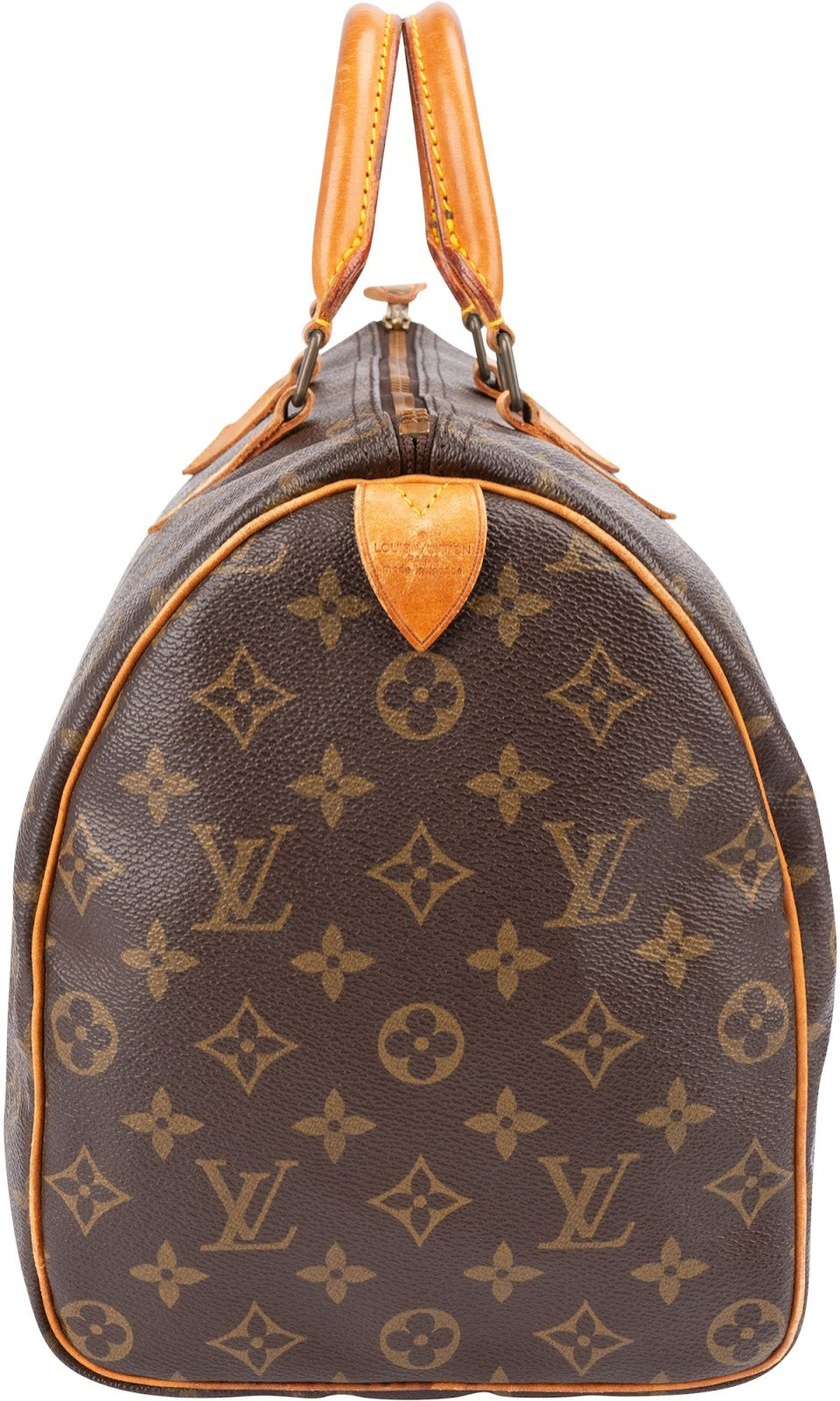 Louis Vuitton Monogram Canvas Speedy 35 Handbag