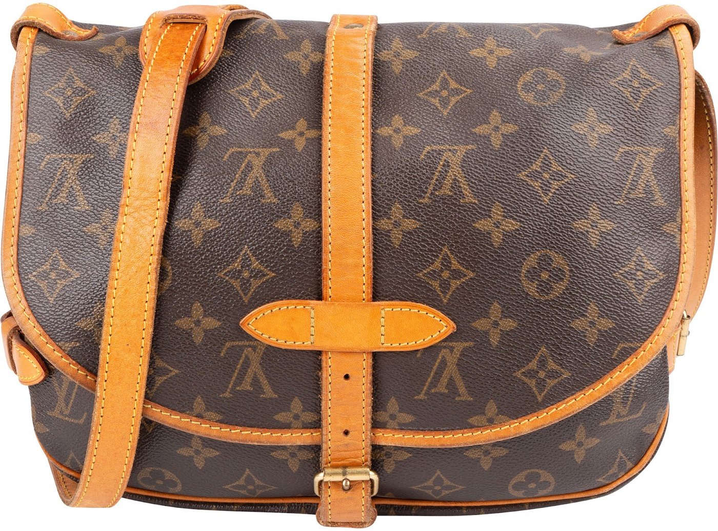 Louis Vuitton Monogram Canvas Saumur 30 Crossbody Bag