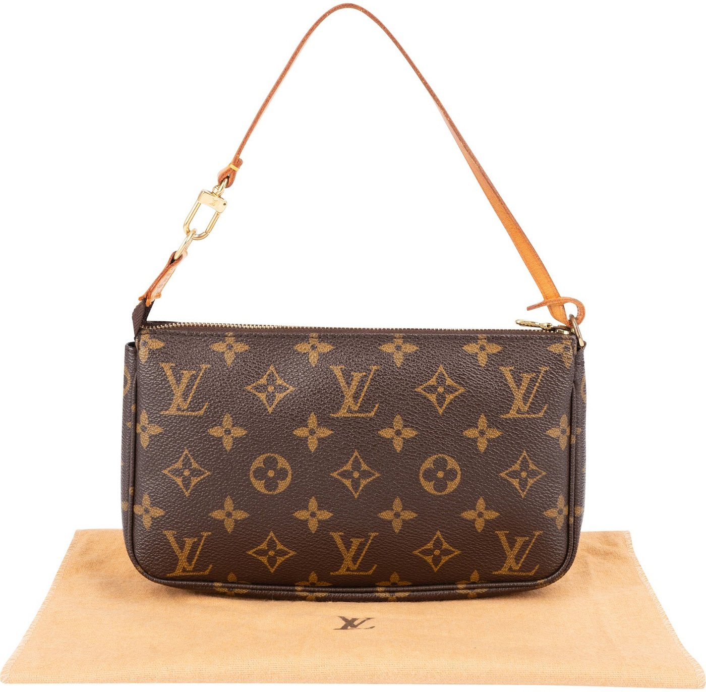 Louis Vuitton Monogram Canvas Pochette Accessoires Handbag