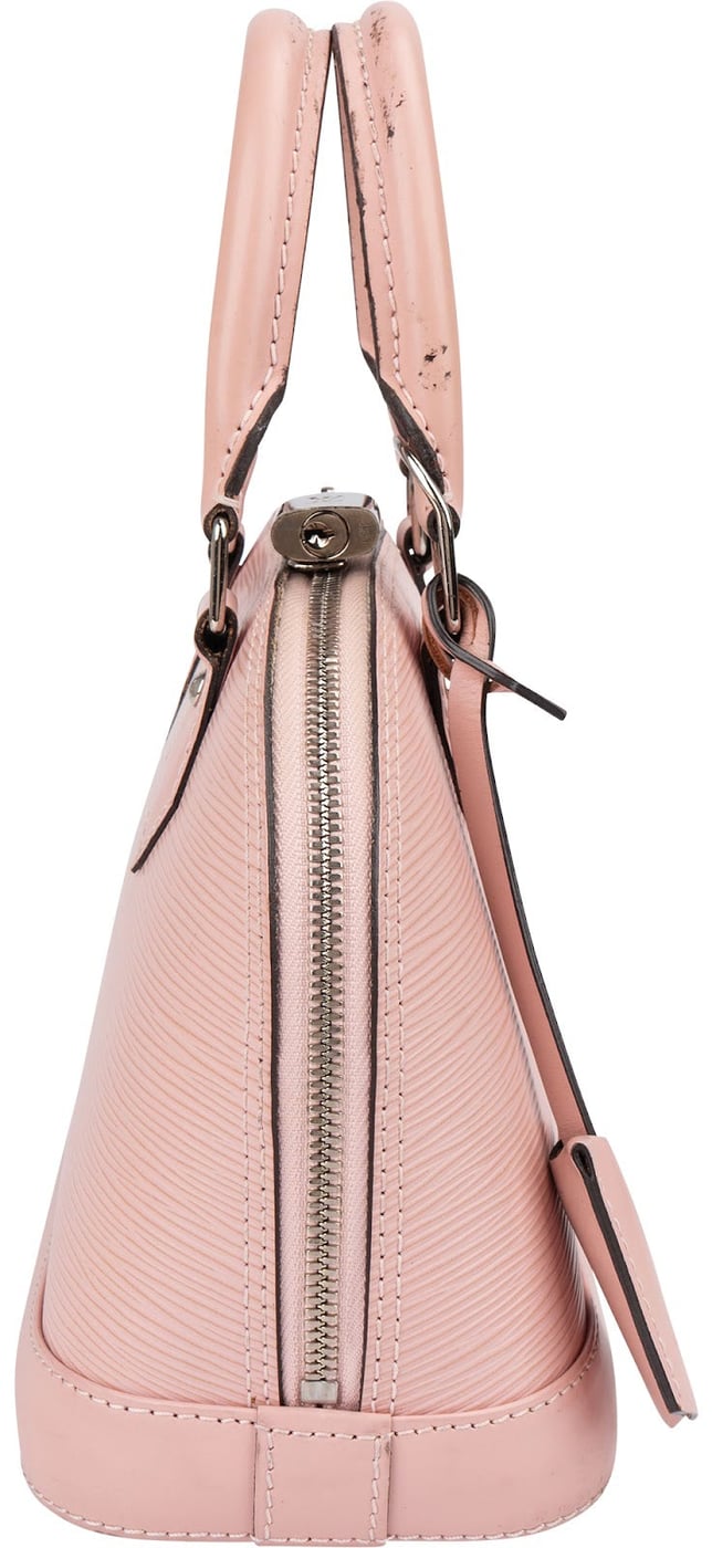 Louis Vuitton Pink Epi Leather Alma BB Handbag