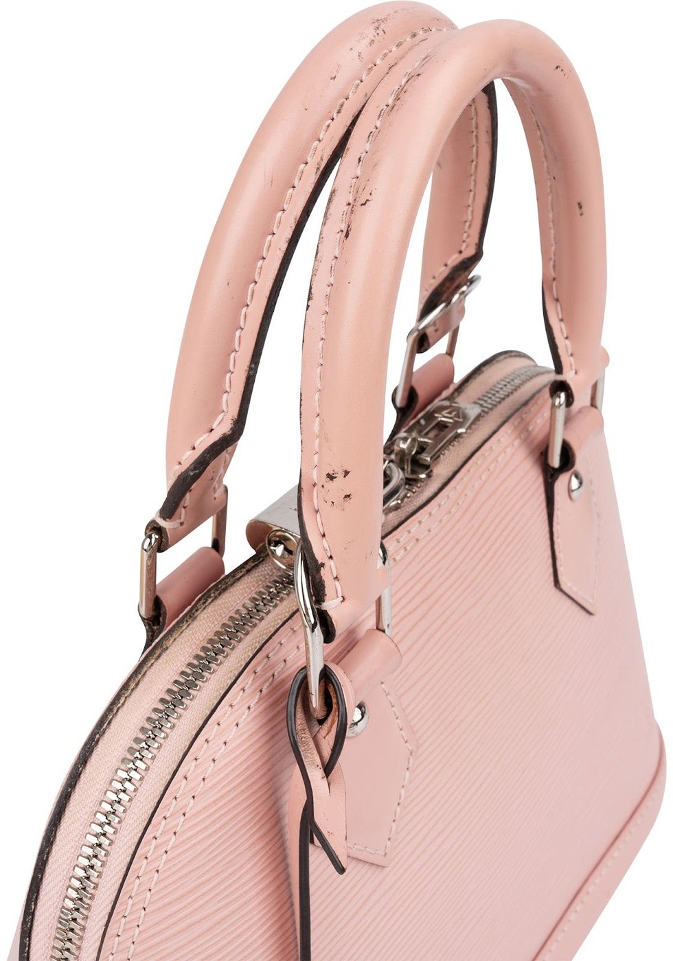 Louis Vuitton Pink Epi Leather Alma BB Handbag