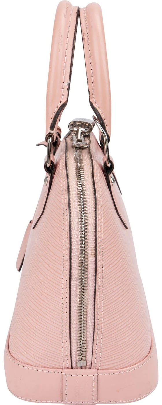 Louis Vuitton Pink Epi Leather Alma BB Handbag