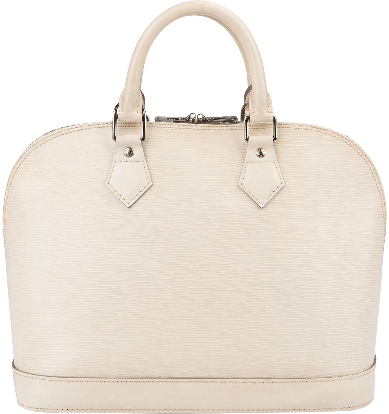 Louis Vuitton Ivory Epi Leather Alma PM Handbag