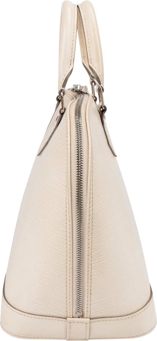Louis Vuitton Ivory Epi Leather Alma PM Handbag