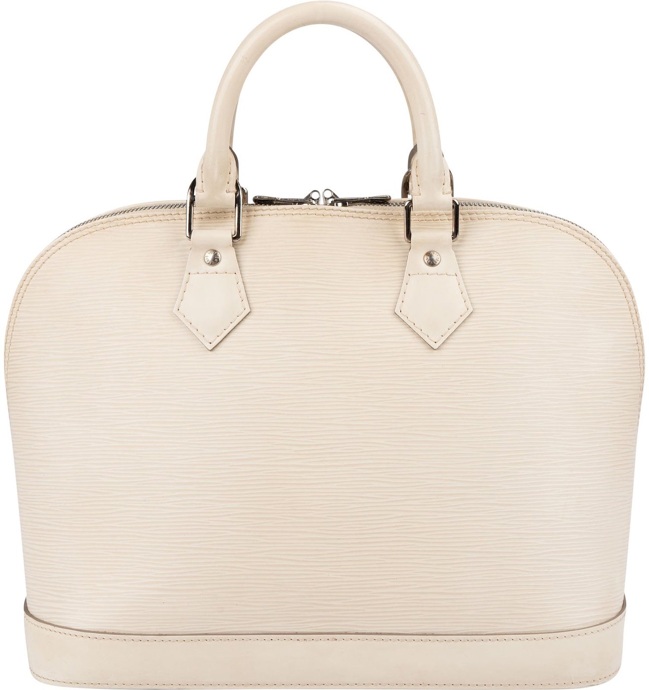 Louis Vuitton Ivory Epi Leather Alma PM Handbag