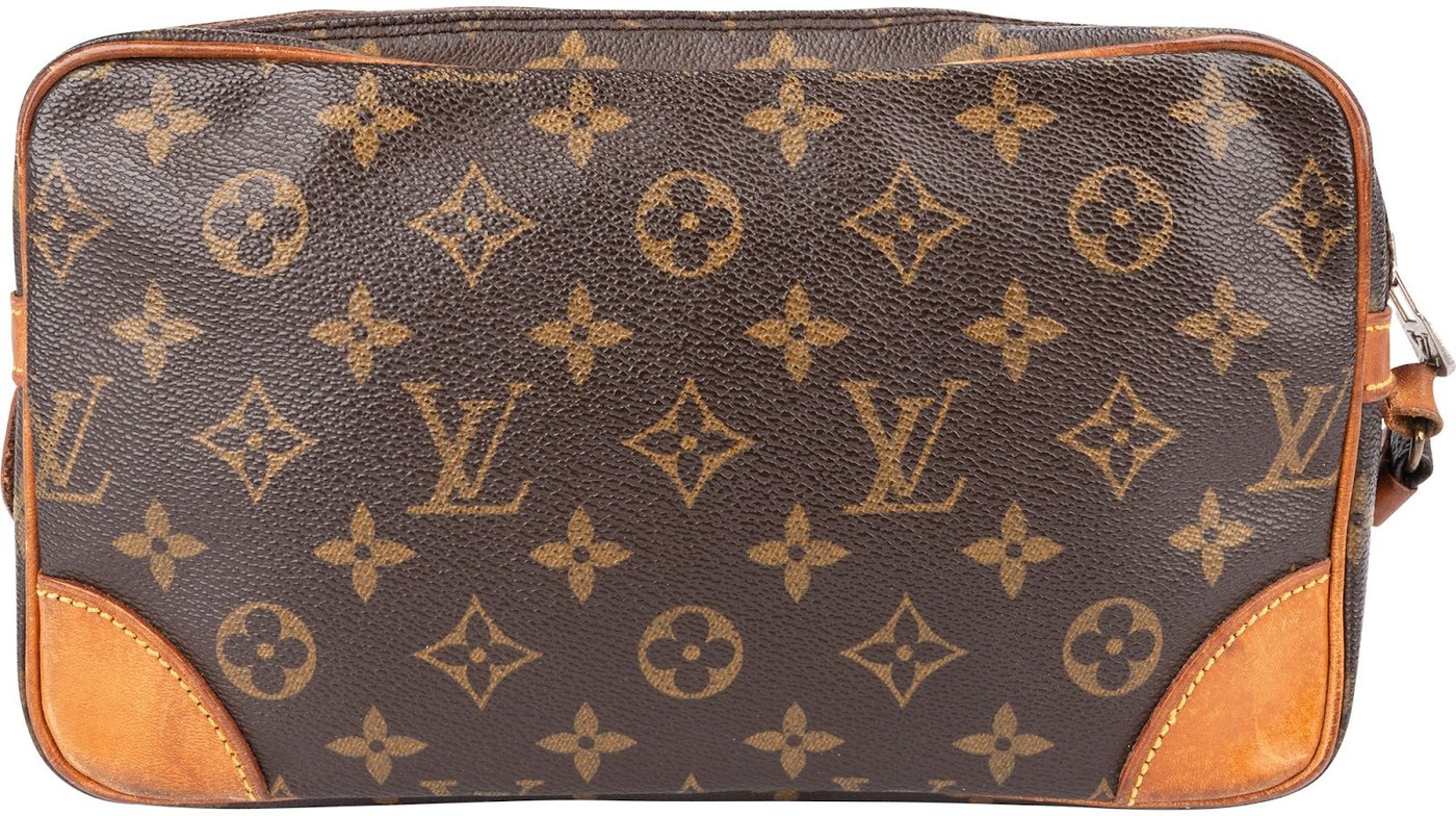 Louis Vuitton Canvas Monogram Marly Dragonne Clutch