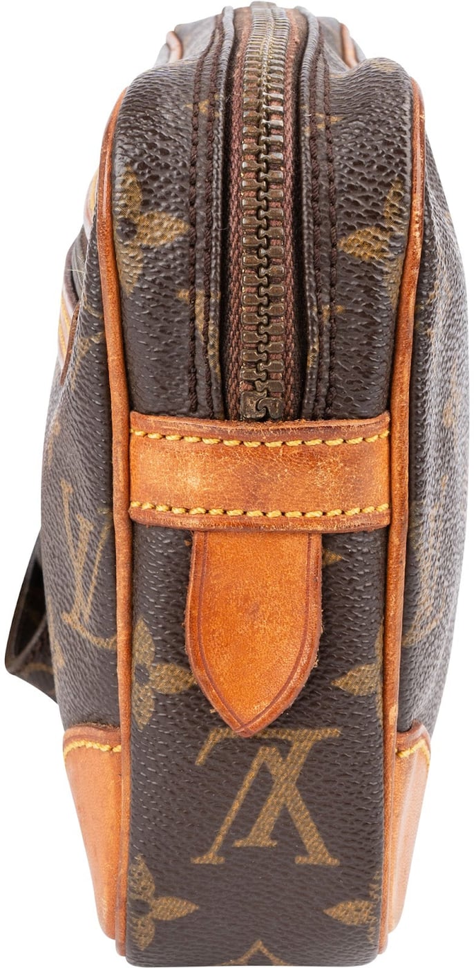 Louis Vuitton Canvas Monogram Marly Dragonne Clutch