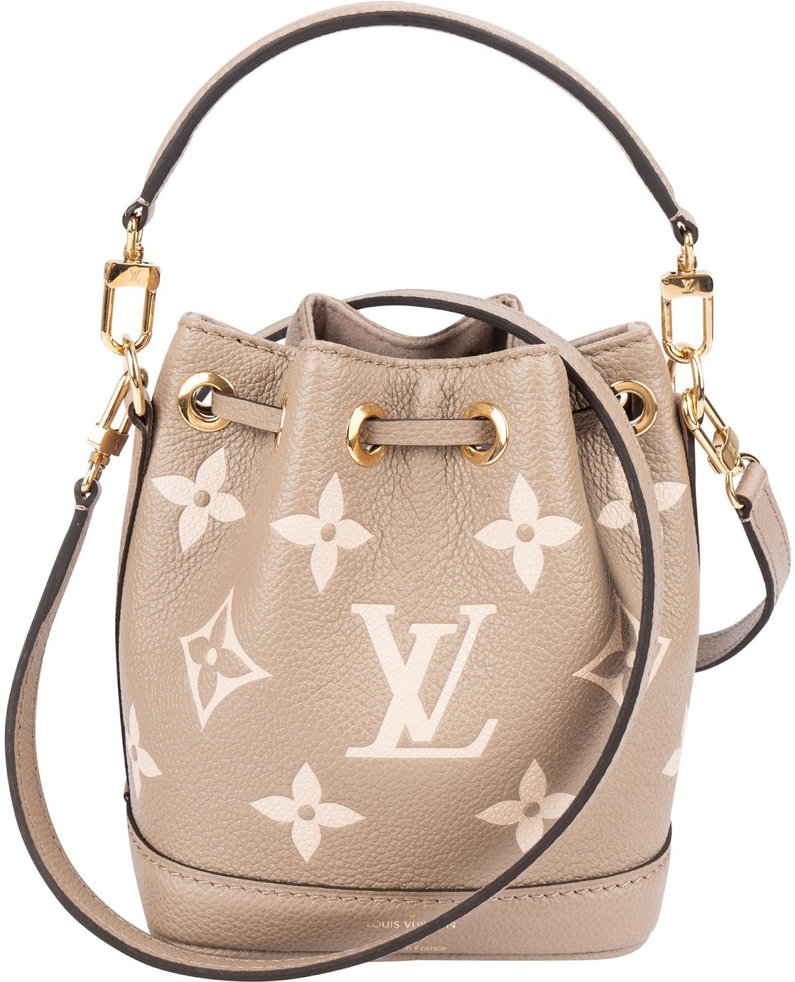 Louis Vuitton Monogram Empreinte Leather Nano Neo Noé BB Crossbody Handbag