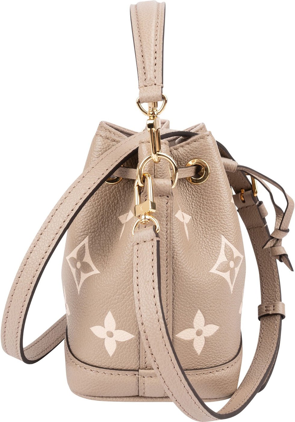 Louis Vuitton Monogram Empreinte Leather Nano Neo Noé BB Crossbody Handbag