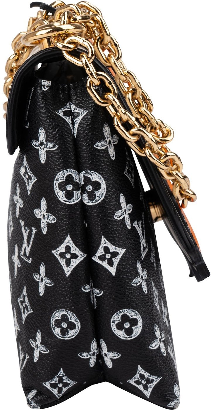 Louis Vuitton Monogram Canvas Epi Leather Catogram Cat Shoulder Bag