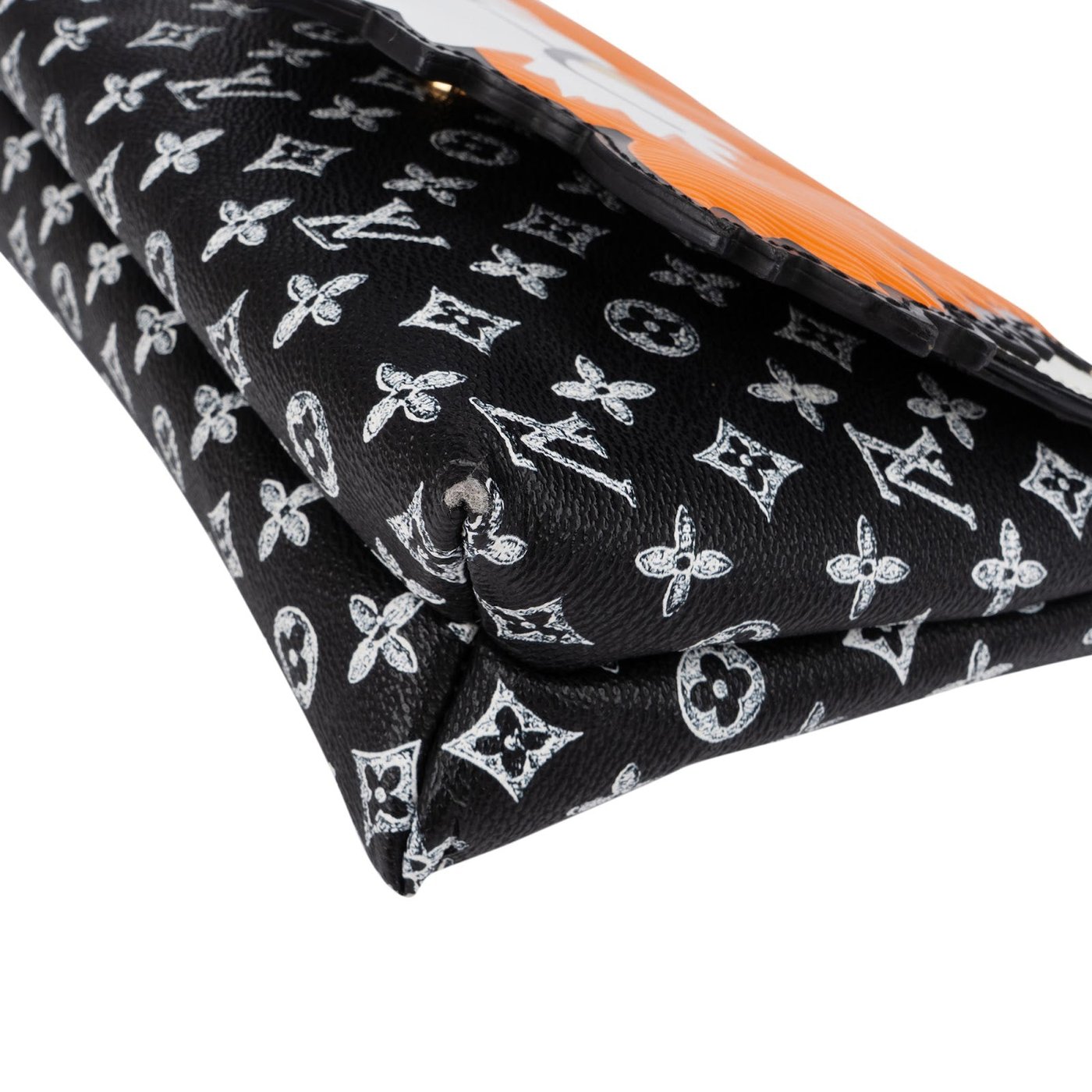 Louis Vuitton Monogram Canvas Epi Leather Catogram Cat Shoulder Bag
