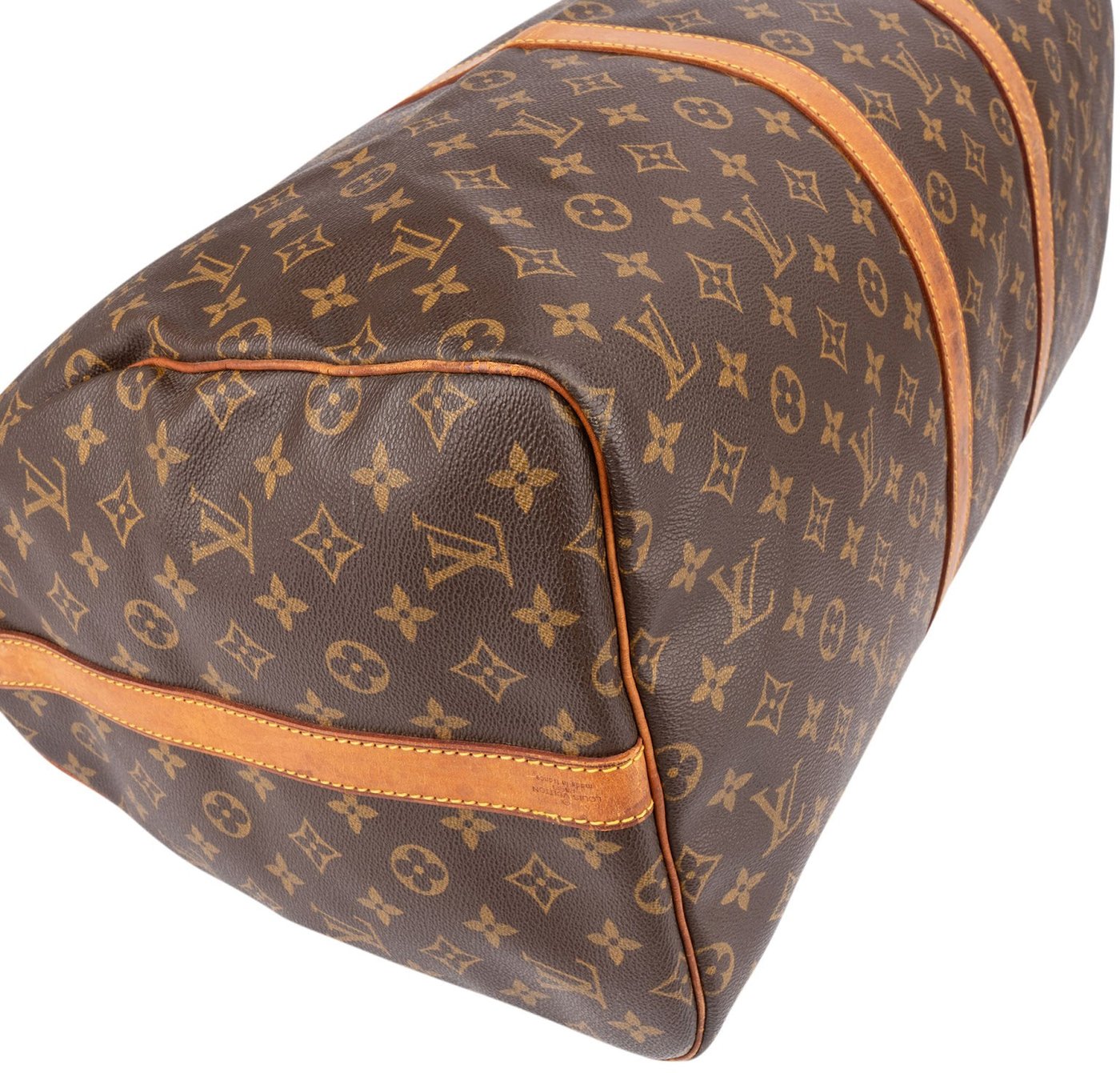 Louis Vuitton Monogram Canvas Keepall 55 Bandoulière Travel Bag