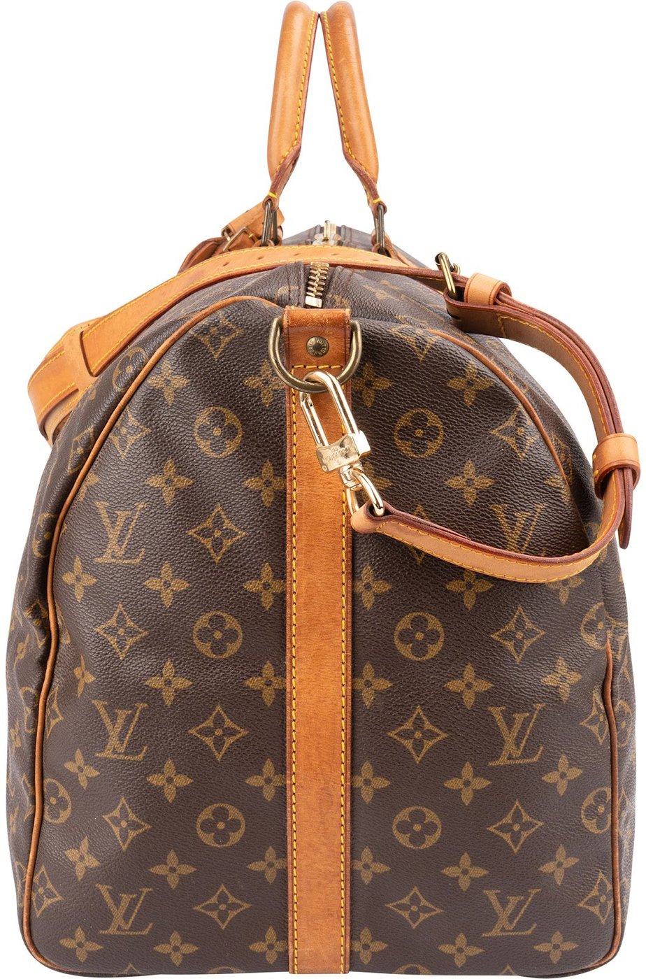 Louis Vuitton Monogram Canvas Keepall 55 Bandoulière Travel Bag