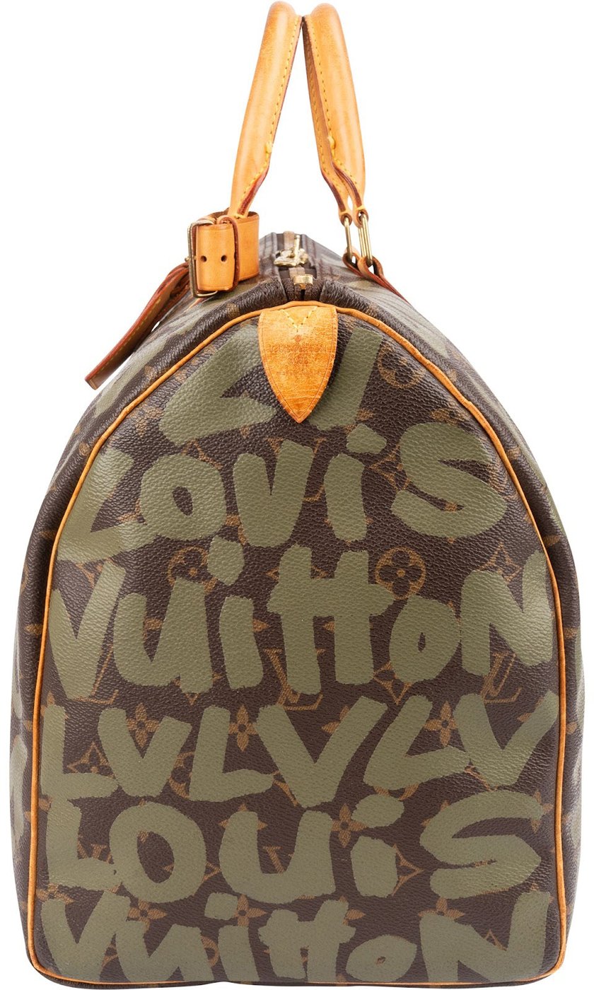 Louis Vuitton Limited Monogram Graffiti Canvas Keepall 50 Travel Bag