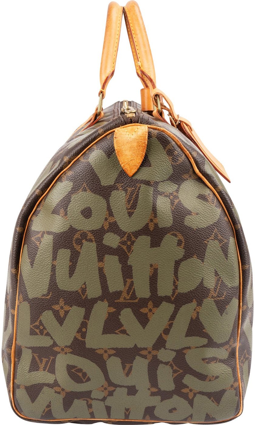 Louis Vuitton Limited Monogram Graffiti Canvas Keepall 50 Travel Bag
