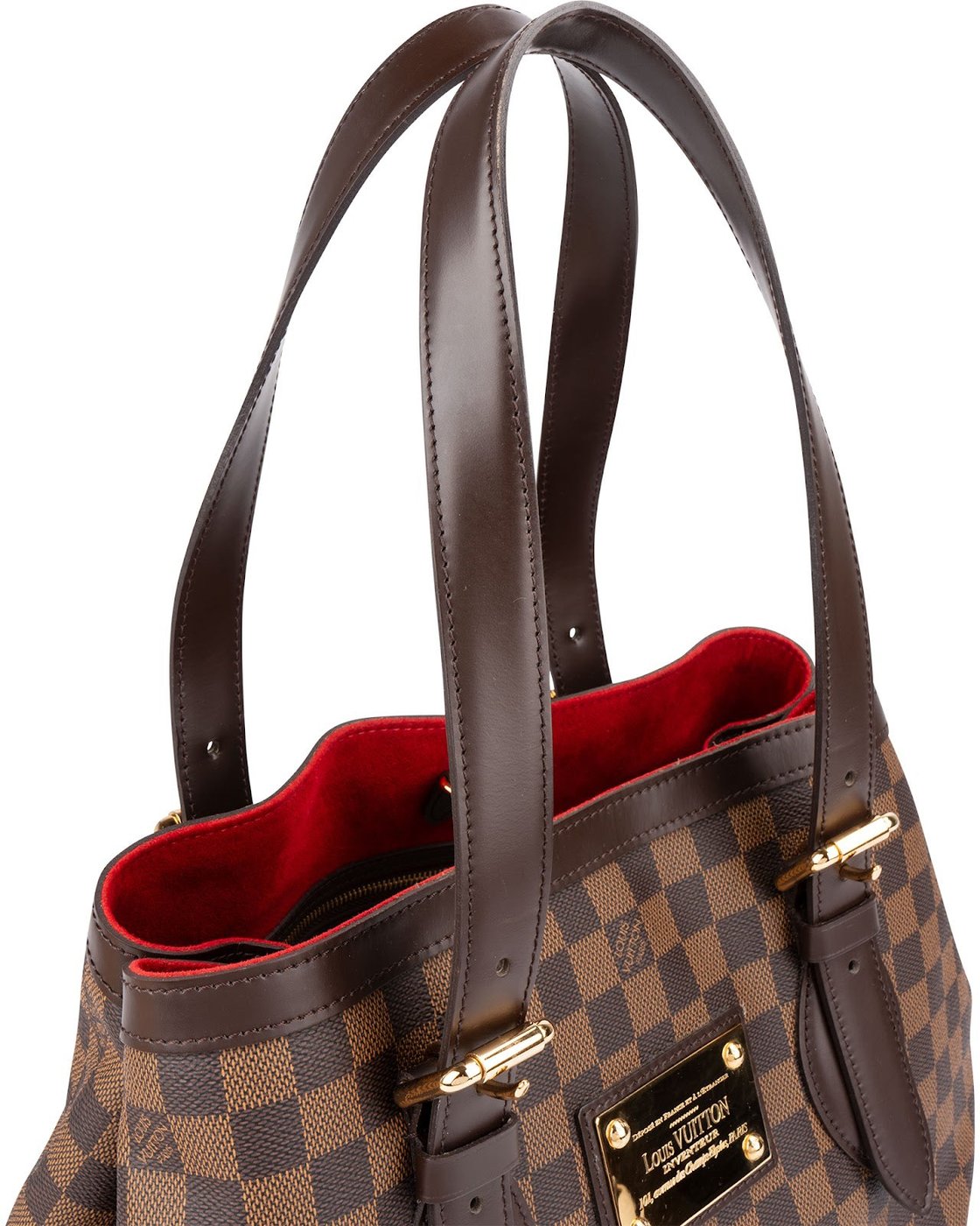 Louis Vuitton Monogram Damier Ebene Hampstead MM Shoulder Bag