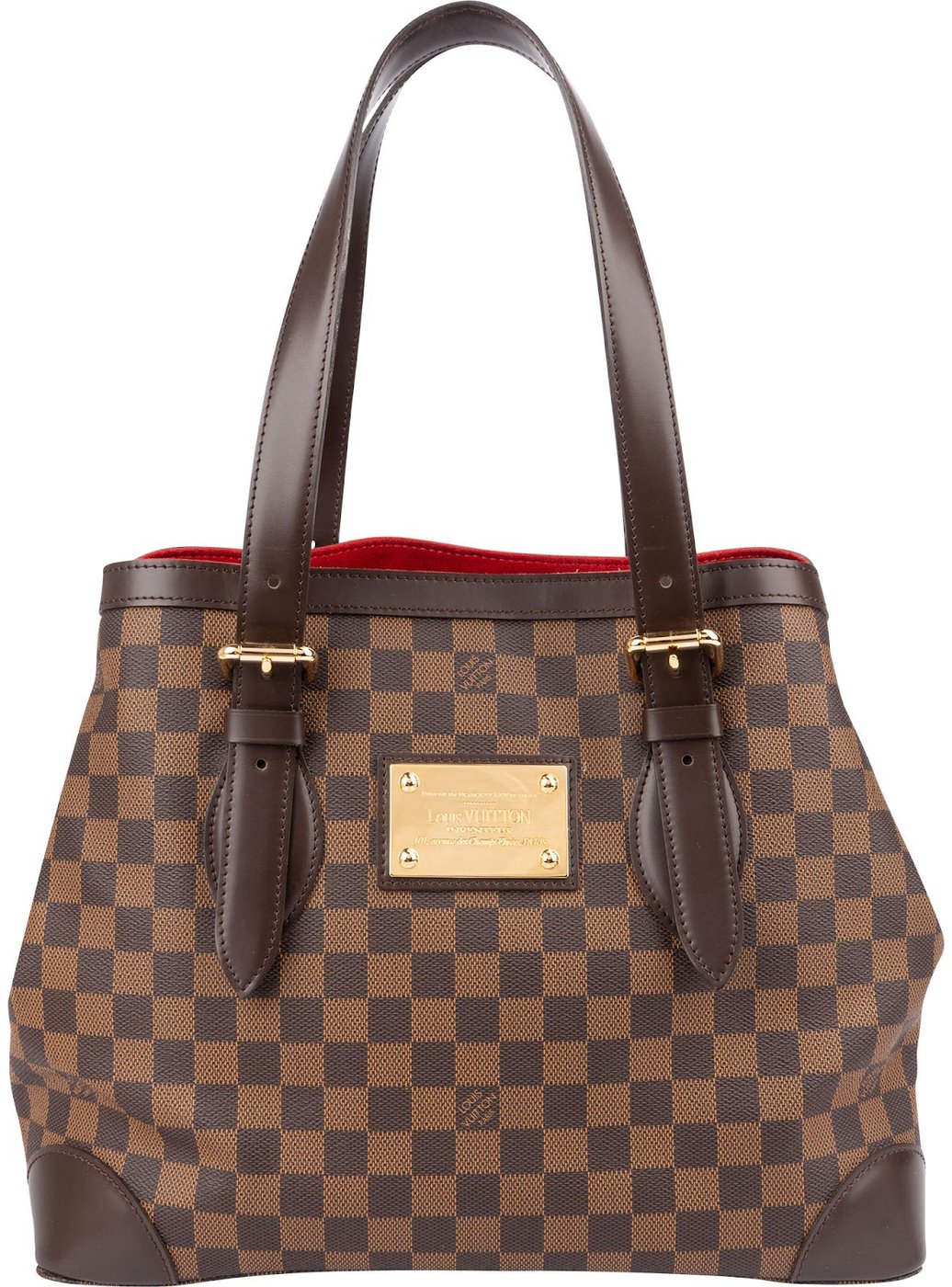 Louis Vuitton Monogram Damier Ebene Hampstead MM Shoulder Bag