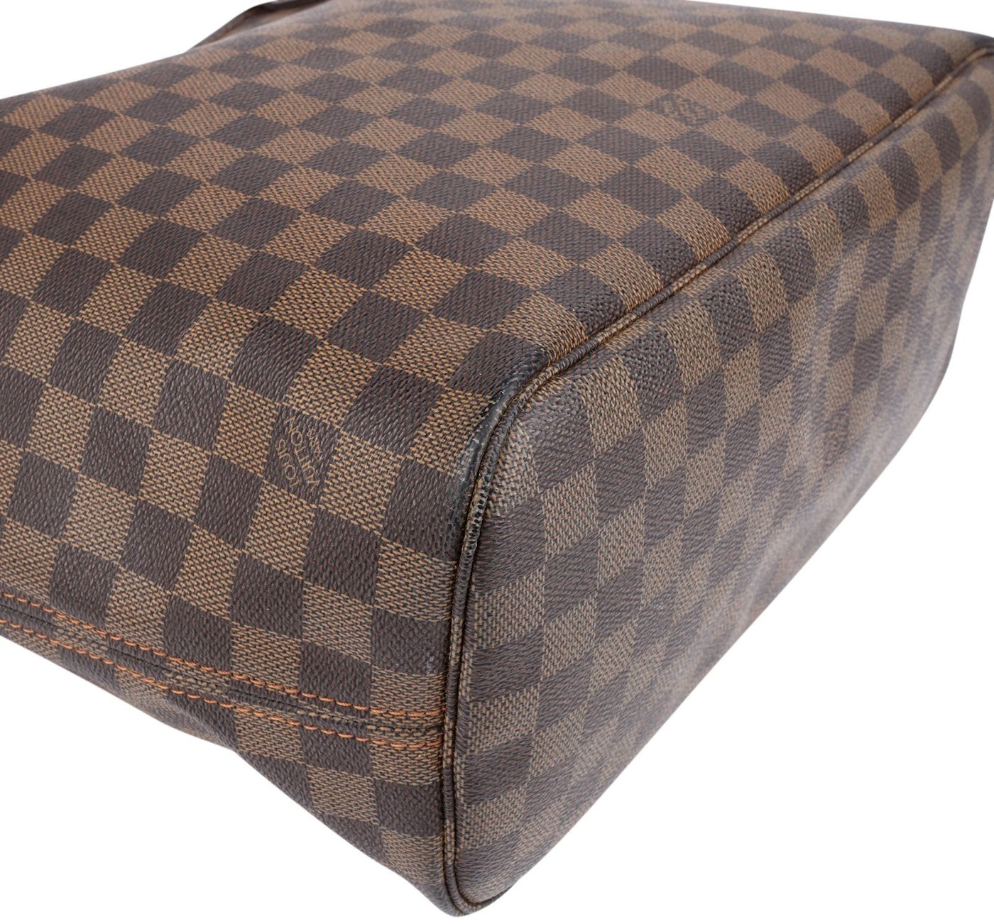 Louis Vuitton Monogram Damier Ebene Canvas Neverfull MM Shoulder Bag