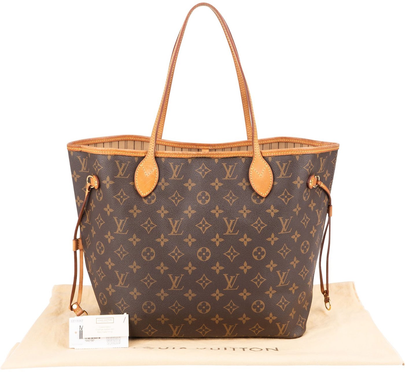 Louis Vuitton Monogram Canvas Neverfull MM Shoulder Bag