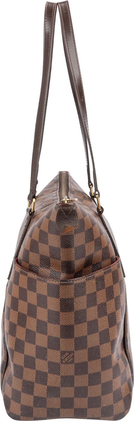 Louis Vuitton Monogram Damier Ebene Canvas Totally GM Shoulder Bag