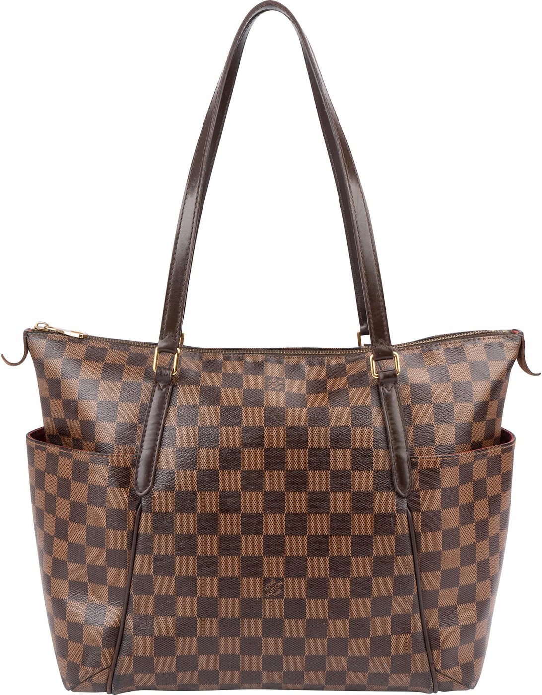 Louis Vuitton Monogram Damier Ebene Canvas Totally GM Shoulder Bag