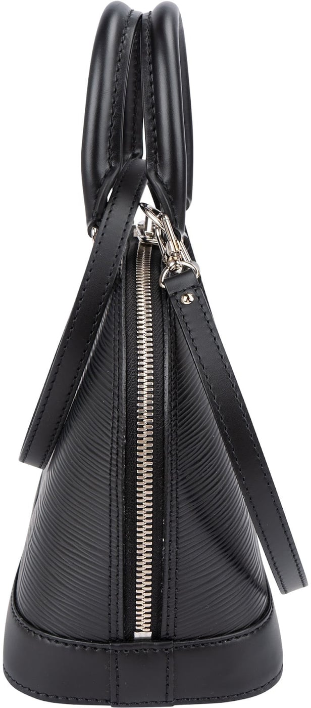 Louis Vuitton Noir Epi Leather Alma BB Crossbody Handbag