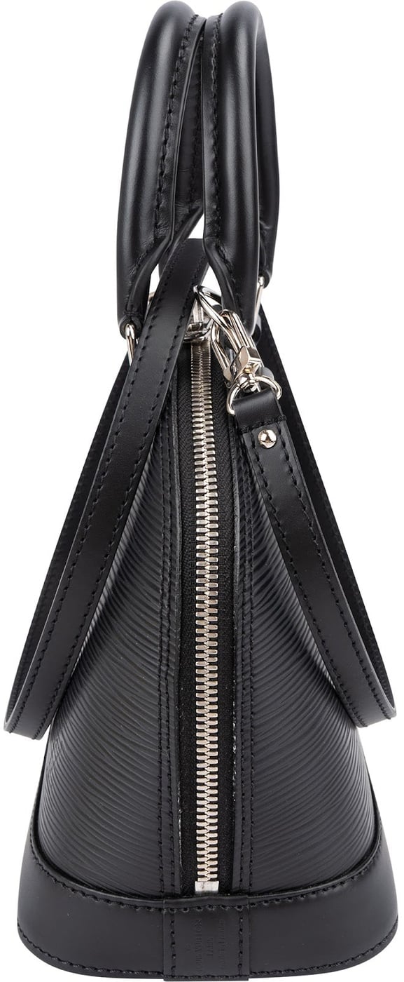 Louis Vuitton Noir Epi Leather Alma BB Crossbody Handbag