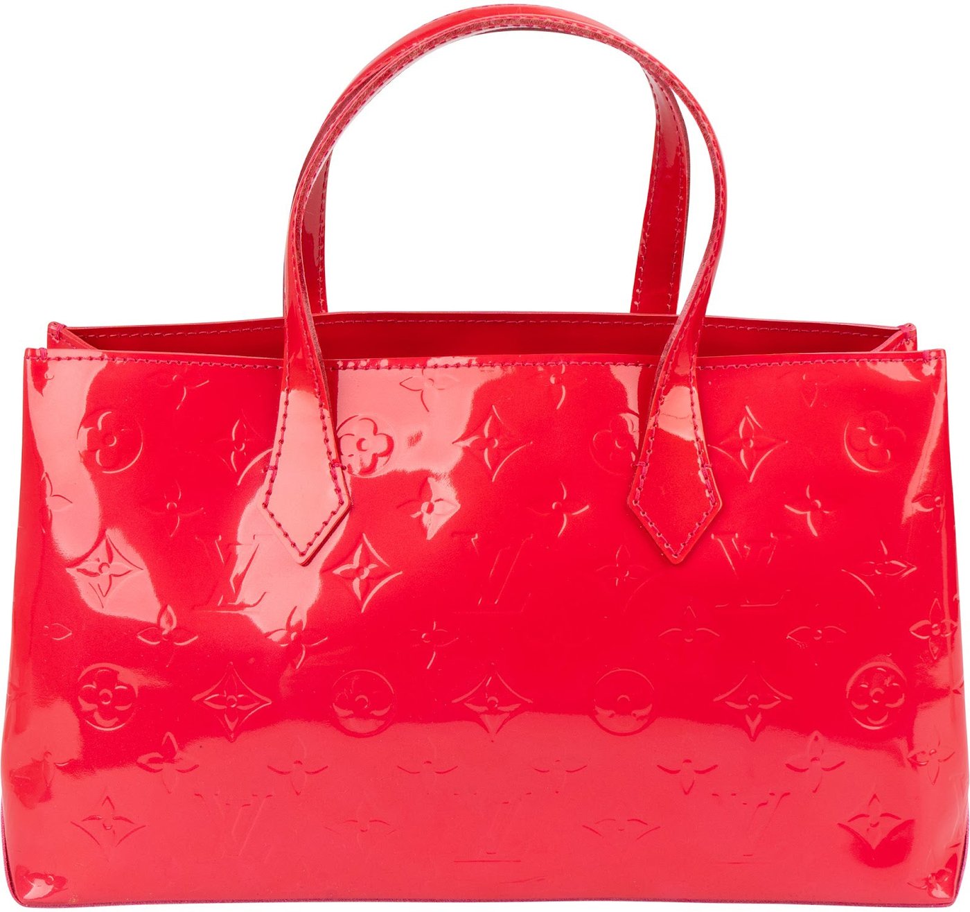 Louis Vuitton Pink Monogram Vernis Leather Wilshire PM Handbag