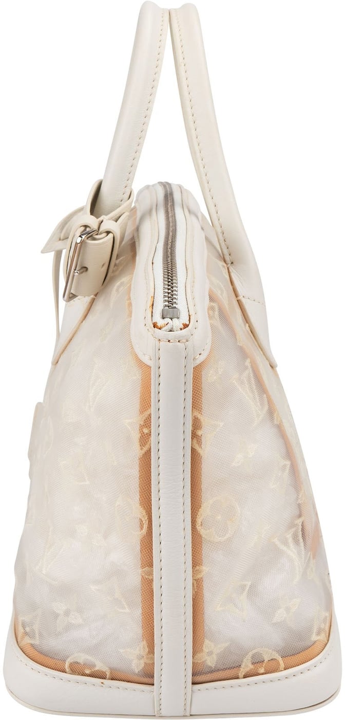 Louis Vuitton Limited Monogram Transparance Voile Lockit Mesh East-West Handbag