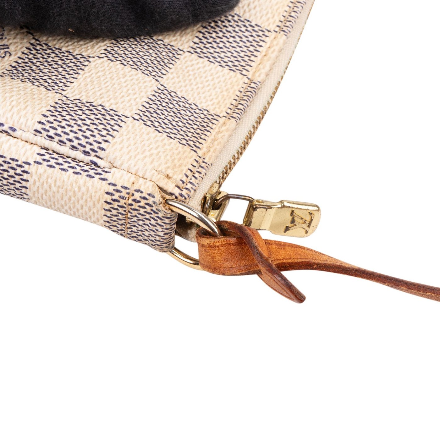 Louis Vuitton Monogram Damier Azur Canvas Pochette Accessoires Handbag